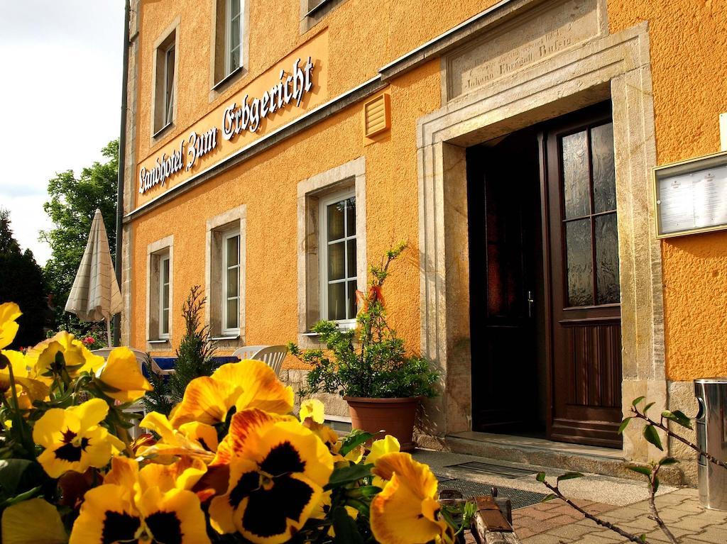 Landhotel Zum Erbgericht Stolpen Zewnętrze zdjęcie